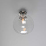 Riad Globe Ceiling Light Satin_Chrome