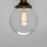 Riad Globe Cluster Pendant Antique Brass