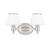 Richmond Bath and Vanity Light - 2-Light - Polished Nickel by Hudson Valley
