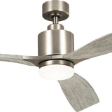 Ridley Ceiling Fan Antique Pewter By Kichler - Detailed View
