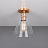Rigale Flush Mount - Polished Copper