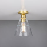 Rigale Flush Mount - Satin Brass