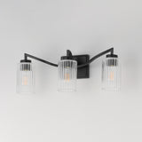 Rigata Bath Vanity Light Black by Maxim Lighting