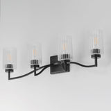 Rigata Bath Vanity Light Black by Maxim Lighting