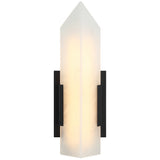 Rigio Small Wall Sconce Matte Black By Matteo