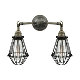 Rigo Wall Light - Antique Silver