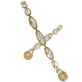 Rimini Chain Chandelier 140 Inch Aged Brass By Lib Co Detailed View 2