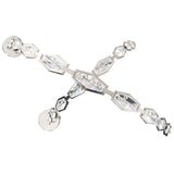 Rimini Chain Chandelier 140 Inch Polished Nickel By Lib Co Detailed View 2