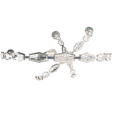Rimini Chain Chandelier 140 Inch Polished Nickel By Lib Co Detailed View 3