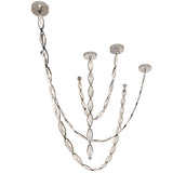 Rimini Chain Chandelier 140 Inch Polished Nickel By Lib Co Detailed View 5