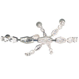 Rimini Chain Chandelier 185 Inch Polished Nickel By Lib Co Detailed View 1