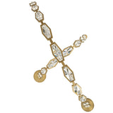 Rimini Chain Chandelier 95 Inch Aged Brass By Lib Co Detailed View 2