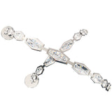 Rimini Chain Chandelier 95 Inch Polished Nickel By Lib Co Detailed View 2