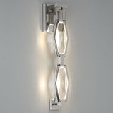Rimini Chain Wall Sconce 21 Inch Polished Nickel By Lib And Co Lifestyle View3