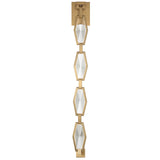 Rimini Chain Wall Sconce 39 Inch Aged Brass By Lib And Co