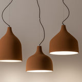 Rimini Pendant Light By Geo Contemporary, Color: Terracotta