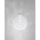 Rina Pendant Light 14" Glossy Brass
