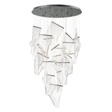 Rinkle 24-Light LED Chandelier by ET2 - Brushed Gunmetal
