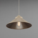 Rio Coloured Pendant Light - Vanilla Cream