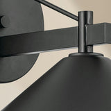 Ripley Outdoor Wall Light Large Black By Kichler Detailed View