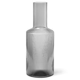Ripple Carafe Set Smoked Grey By Ferm Living