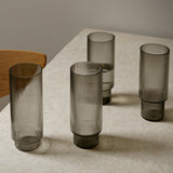 Ripple Glasses, Set of 4 Long By Ferm Living - Lifestyle View4