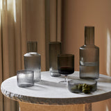 Ripple Glasses, Set of 4 Long By Ferm Living - Lifestyle View5
