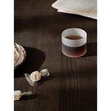 Ripple Low Glasses - Frosted by Ferm Living
