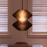 Ripple Pendant Light Frosted Black By Giraffe - Lifestyle View1