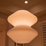 Ripple Pendant Light Off White By Giraffe - Lifestyle View