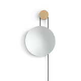 Rise & Shine Wall Mirror Natural By New Works Front View