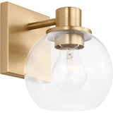 Rito Wall Sconce — Small, Satin Brass