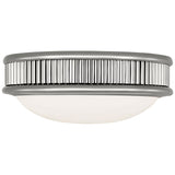 Ritz Flush Mount Medium Polished Nickel By Visual Comfort Studio - Front View