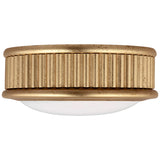Ritz Flush Mount Small Gild By Visual Comfort Studio - Front View