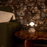 Rivale Ceramic Table Lamp - Matt Black