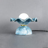 Rivale Ceramic Table Lamp - Satin Brass