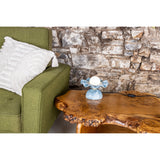 Rivale Ceramic Table Lamp - Satin Brass