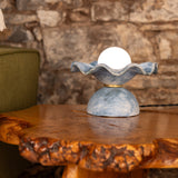 Rivale Ceramic Table Lamp - Satin Brass