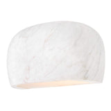 Riven Sconce - White Marble