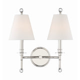 Riverdale Wall Sconce 15'' Polished Nickel