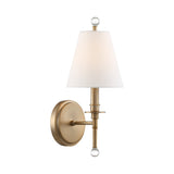 Riverdale Wall Sconce 6'' Aged Brass