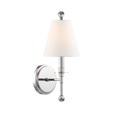Riverdale Wall Sconce 6'' Polished Nickel