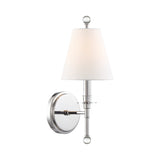 Riverdale Wall Sconce 6'' Polished Nickel
