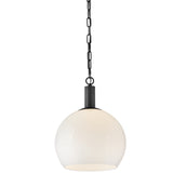 Rivi Pendant Light Black By Lark Living - Side View3