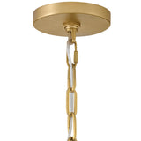 Rivi Pendant Light Lacquered Brass By Lark Living - Detailed View1