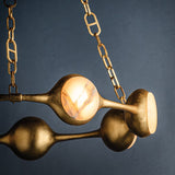 Riviere Chandelier Small By Corbett Detailed View
