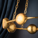 Riviere Chandelier Small By Corbett Detailed View2