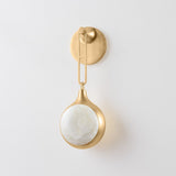 Riviere Wall Sconce by Corbett