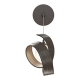 Riza Low Voltage Wall Sconce in Bronze by Hubbardton Forge