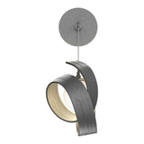 Riza Low Voltage Wall Sconce in Natural Iron by Hubbardton Forge